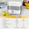 1pc Electric Lunch Box; Food Heater; Portable Food Warmer ; Self Heating; Stainless Steel Food Container; Heated